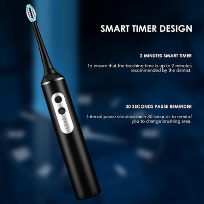 Electric Toothbrush with Water Flosser Combo