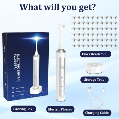 Reusable Electric Vibration Flosser 