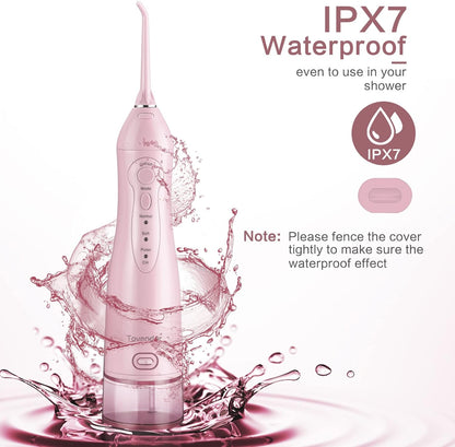 Pink Cordless Water Flosser 