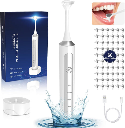Reusable Electric Vibration Flosser 