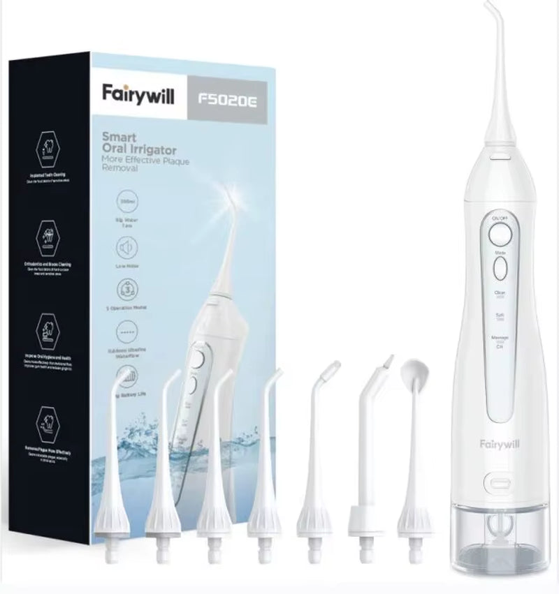 Rechargeable Dental Water Flosser Oral Irrigator 