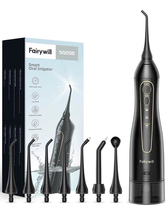 Rechargeable Dental Water Flosser Oral Irrigator 