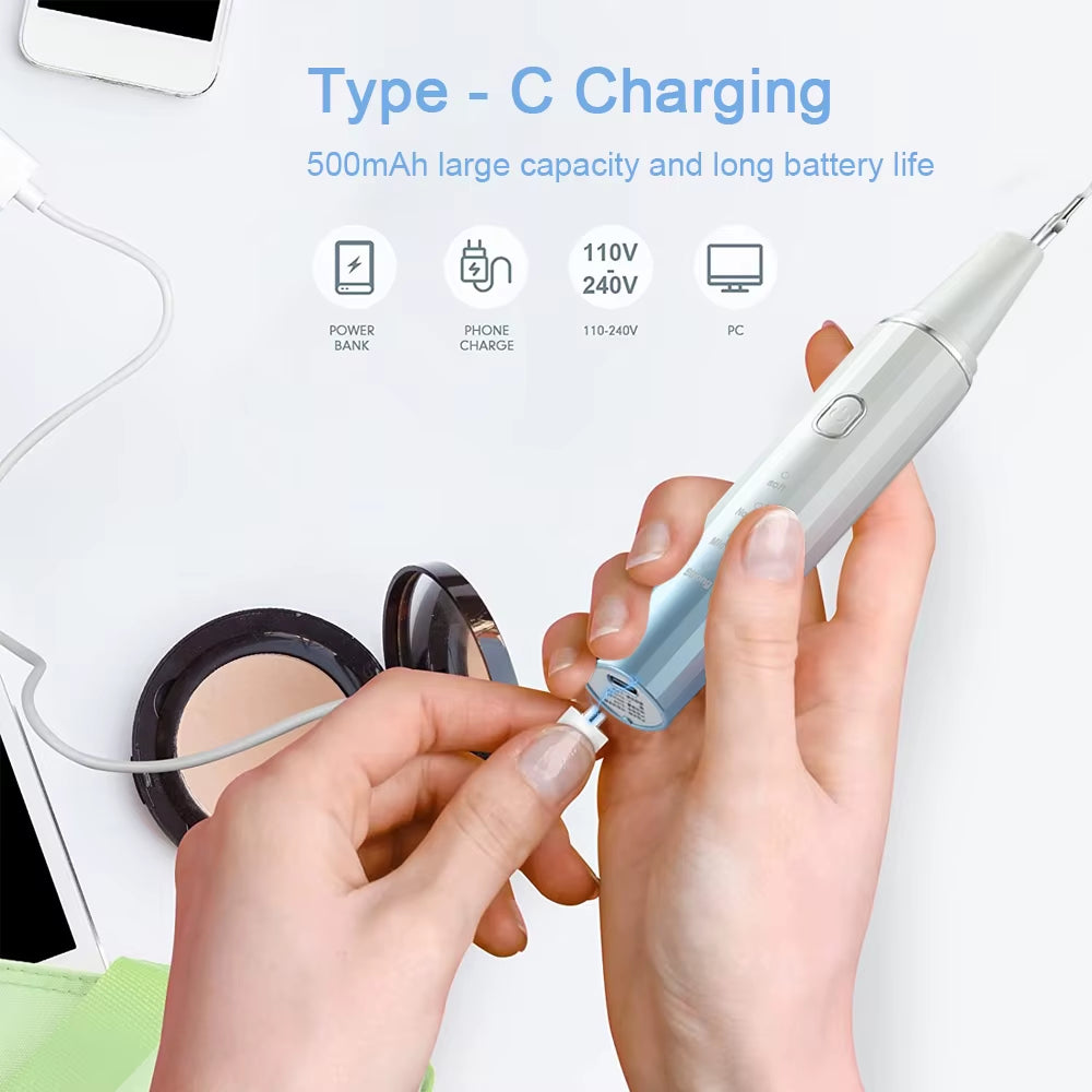 Visual Ultrasonic Stain Remover (with phone app)