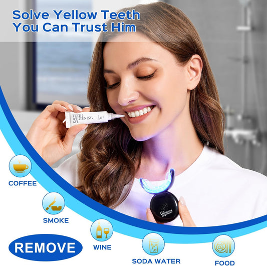  Rechargeable Teeth Whitener Gel Pen Strips