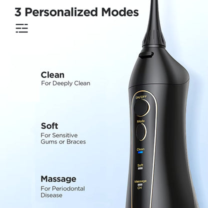 Rechargeable Dental Water Flosser Oral Irrigator 