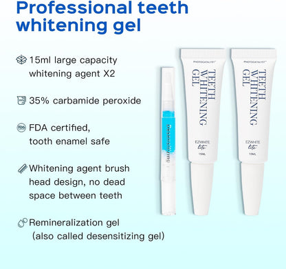  Rechargeable Teeth Whitener Gel Pen Strips