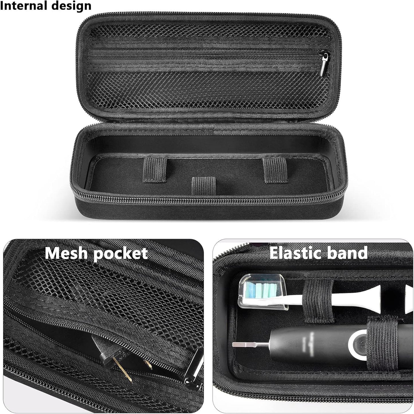 Toothbrush Travel Case (Compatible with Oral-B Pro 1)