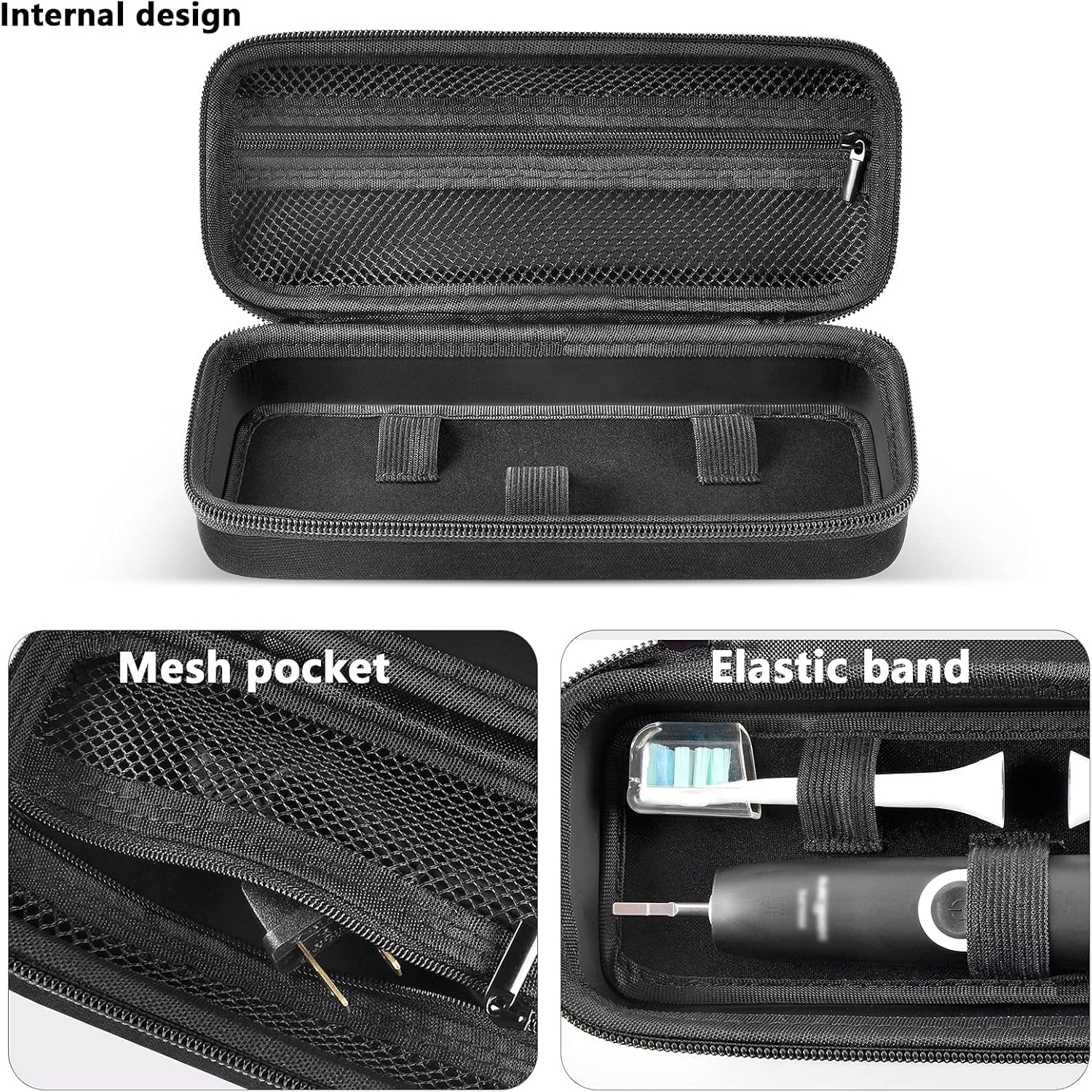 Toothbrush Travel Case (Compatible with Oral-B Pro 1)
