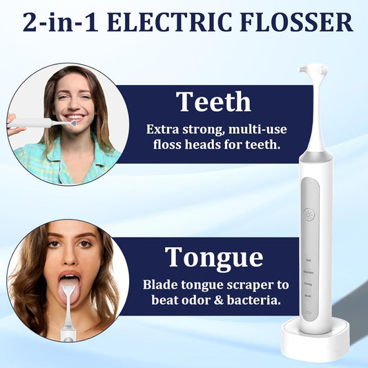 Reusable Electric Vibration Flosser 