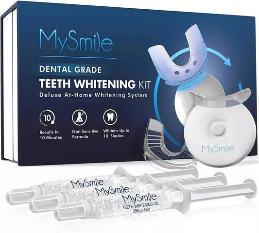 2PC Teeth Whitening Kit with 5-LED Light