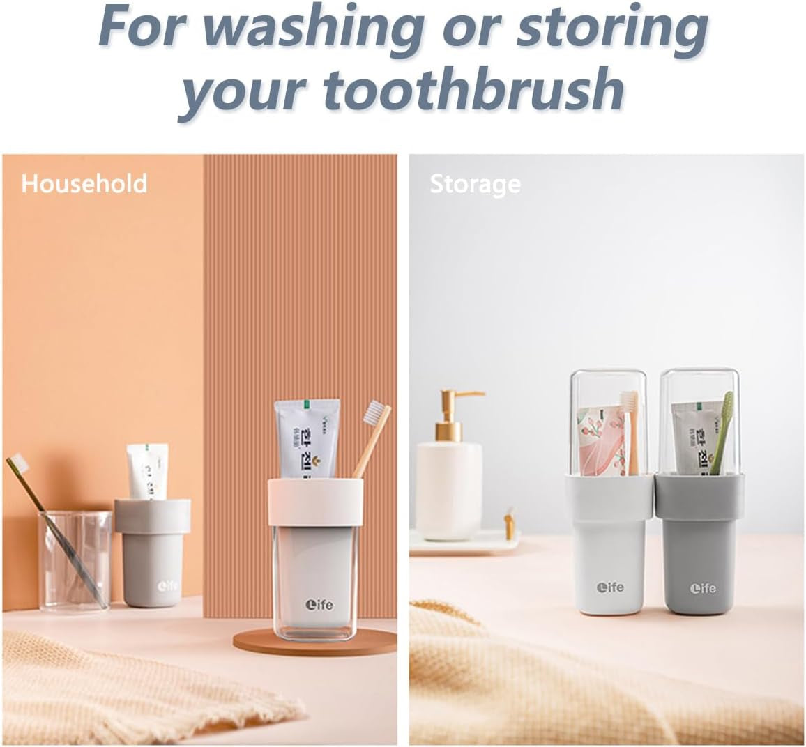 Portable Travel Toothbrush Kit 